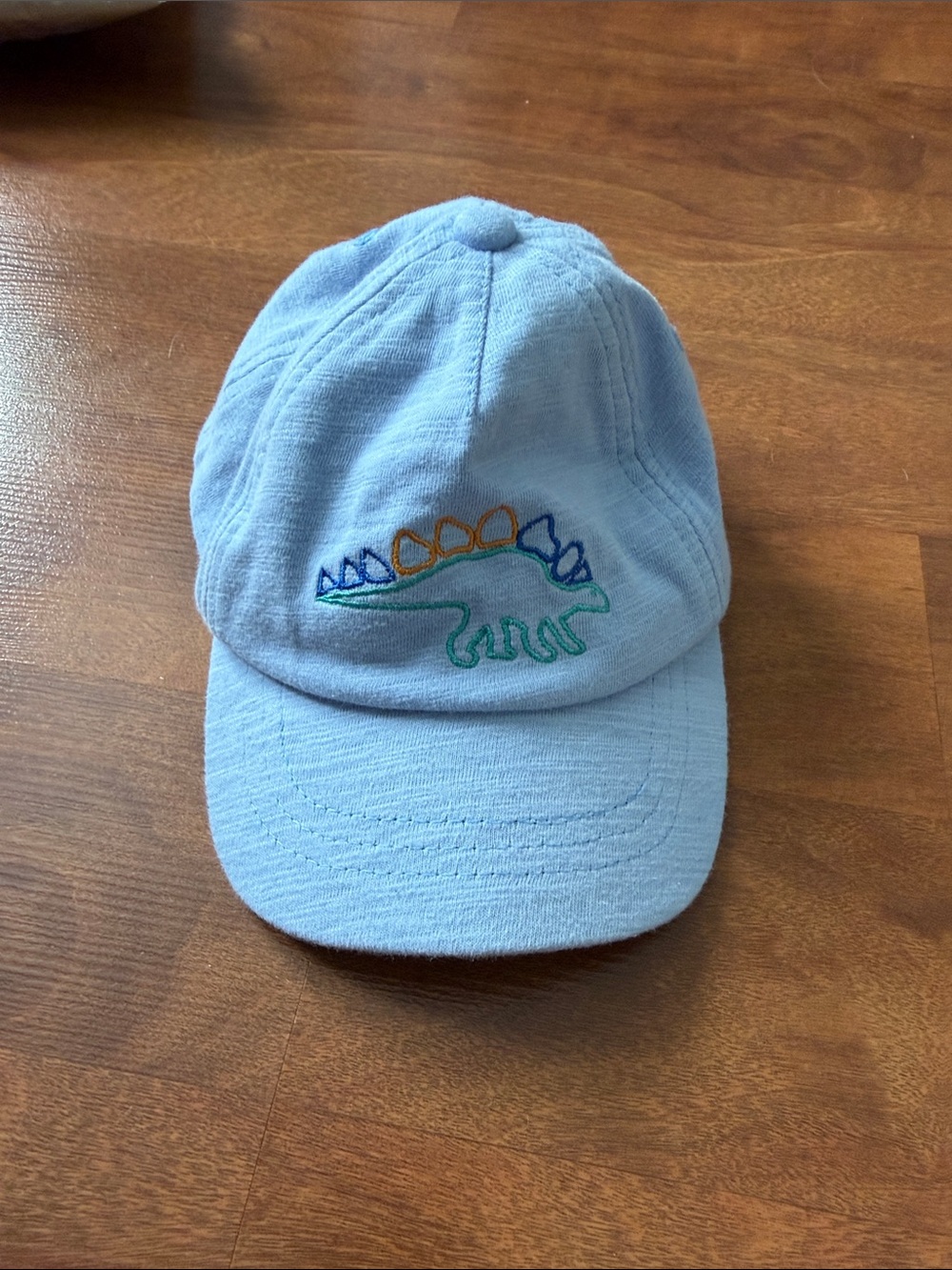 Light Blue Kids' Dinosaur Cap